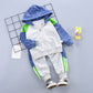 Ensemble deux pièces pour garçon, chemise zippée, pantalon de sport, mode enfant, 1 à 3 ans