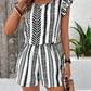 Female Strap Floral Print Ruffles Jumpsuit