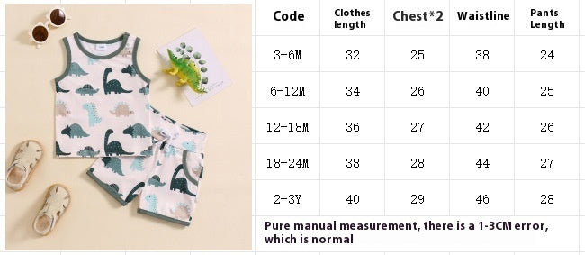 Gilet dinosaure pour garçon