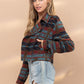 Women's Fashion Personality Popular Aztec Woolen Coat