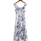 French Style Retro Design Niche Strap Dress