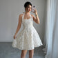 Elegant Simple Style High-end Halterneck Skirt Dress Women's Clothing