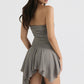 Irregular Chest-wrapped Dress