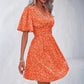 Robe confortable et décontractée à manches courtes pour femme