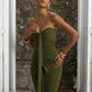 Women's European And American-style Sexy Pleated Tube Dress