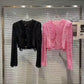 Ladies Fashion Stitching Three-dimensional Jacket Trend