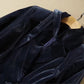 Costume de tempérament Veste en velours doré Pantalon Costume d'affaires
