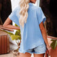 Women's Batwing Sleeve Short Sleeve Shirt