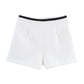 Summer Sleeveless Contrast Color Shorts Vest