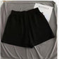Loose Slim Wide Leg Pants Solid Color Cotton Casual Pants