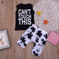 Children's Clothing Sleeveless For Boy Cactus Letter Two-piece Set