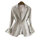 New Autumn Slim-fit Waist-cut One-button Suit