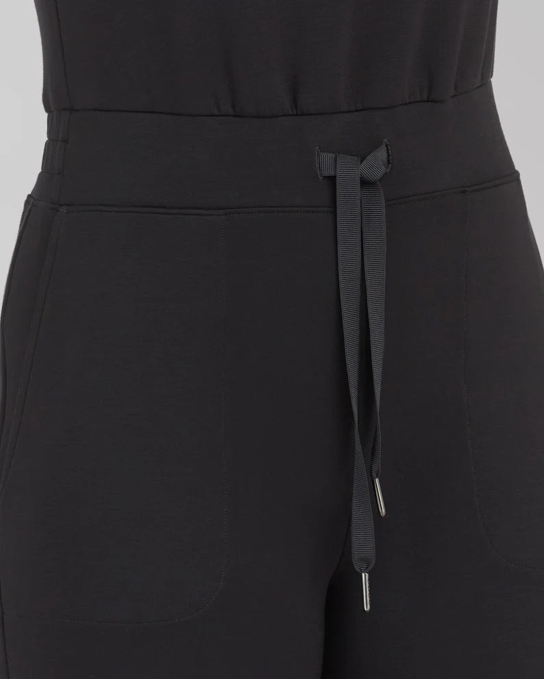 Combinaison pantalon à lacets tendance pour femme
