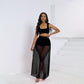 Women's Wear Vest Skirt Shorts Three-piece Set