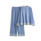 Women's Autumn And Winter Loose Pullover Two-piece Set
