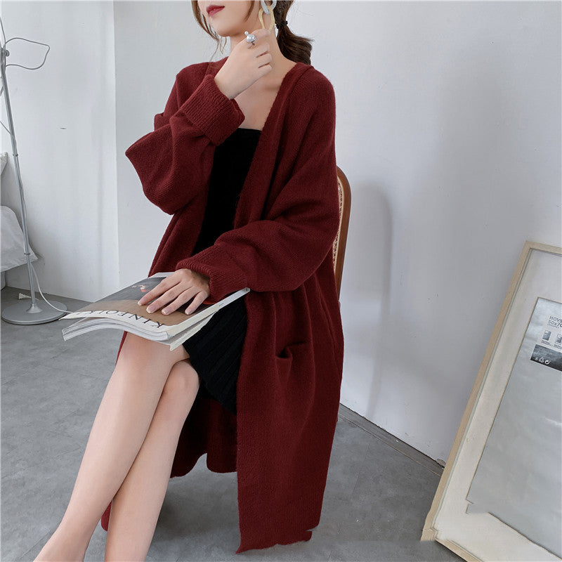 Veste cardigan ample de style coréen pour femme