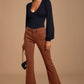 V-neck Balloon Sleeve Tights
