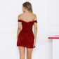 Backless Strapped Mesh Jacquard Bustier Dress For Women