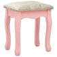 dressing table set with stool 75x Paulownia