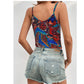 Tie Knot Hem Bohemian Casual Women's Vest
