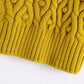 Women's Casual Lace Fungus Sleeveless Sweater
