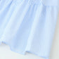 Summer Stripes Sleeveless Sling Dress