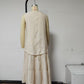 Women's Cotton And Linen Loose Large Skirt Sleeveless Dress