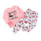 Girls' Dinosaur Printed Long Sleeves Suit