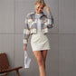 Ladies Lapel Single Breasted Woolen Jacket