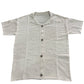 Casual Short Sleeve V-neck Hollow Shirt Shorts Sports Two-piece Set