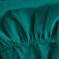 Robe d'été sans manches à col rond pour filles, couleur unie