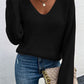 Pull col V pour femme, vêtement d'hiver style streetwear, style années 2000, style bandage, en cachemire, de haute qualité, tendance