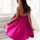 Summer New Pure Color Halter Short Skirt For Women