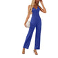 Temperament Sling Backless V-neck Casual Bottoming Jumpsuit