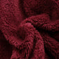 Manteau d'hiver chaud à capuche en peluche