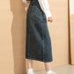 High Waist Work Clothes Denim Skirt For Women