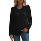 Chiffon Sheer Long Sleeve Temperament Shirt