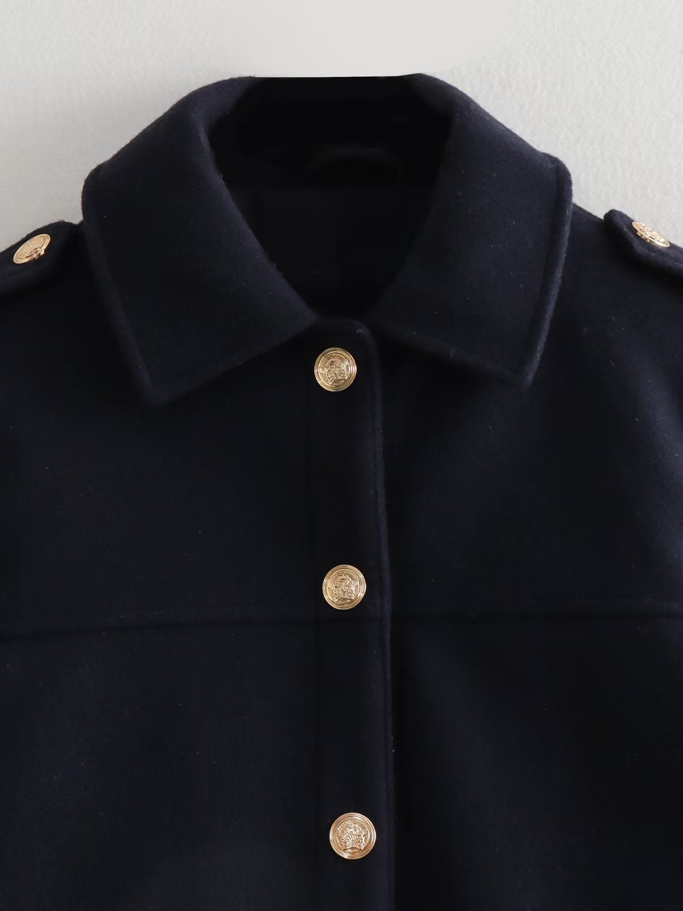 Golden Breasted Soft Jacket