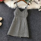 Design Niche Mid-length Woolen Vest Women