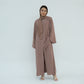 Women's Turkish Solid Color Three-piece Set Suit