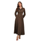 Fashionable And Elegant Long-sleeved Dress For Women