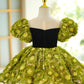 Host Catwalk Piano Performance Costume Green