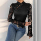 Cheongsam Element Black New Chinese Style Jumpsuit