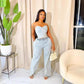 European And American Fashion Stretch Denim Suit