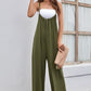 Strap High Waist Casual Wide Leg Jumpsuit