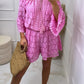 Lace Crocheted Tassel Dress Women's Summer