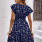 Women's Belt Waist-tied Jumpsuit Skirt