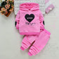 Love Letter Double-faced Velvet Plus Velvet Thick Hooded Sweater
