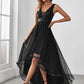 Bridesmaid Prom Evening Dress For Sequin Gauze Annual Meeting