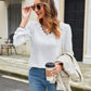Women's Fashion Hollowed-out Loose Top